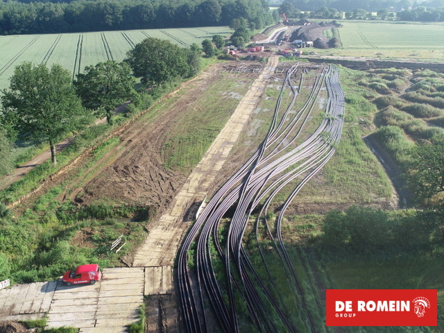 Aanleg stroomleiding Wilhelmshaven-Conneforde