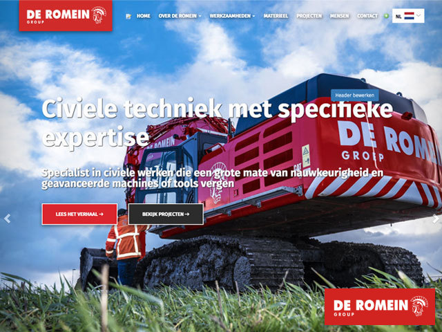 Welkom op de nieuwe website van De Romein